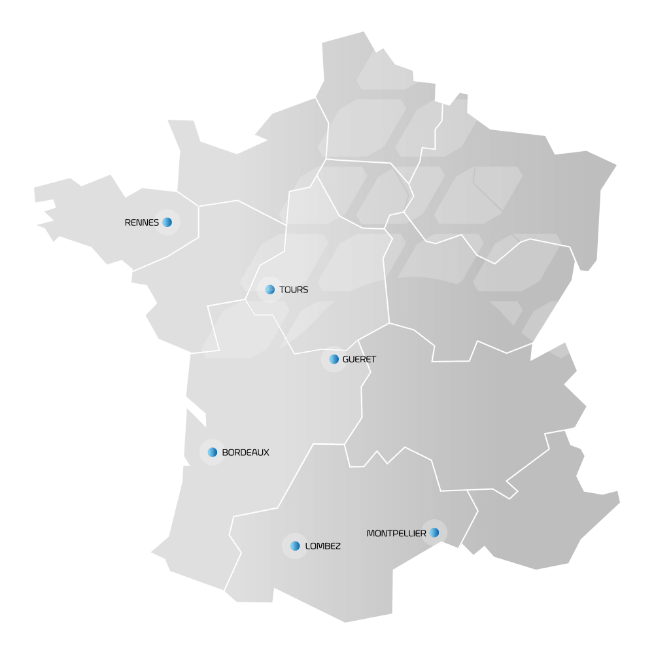 Allowash Nettoyage des panneaux photovoltaïque toiture ombrière et centrale au sol Pleudihen sur Rance Bretagne Cotes d'Armor Représenter dans le monde - Notre implantation des agences en France
